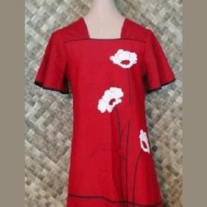 60's Alfred Shaheen women's Hawaiian Dress. Small